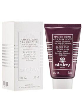 Black Rose Cream Mask by Sisley Paris Instant Youth 2 oz / 60ML PACK OF 2